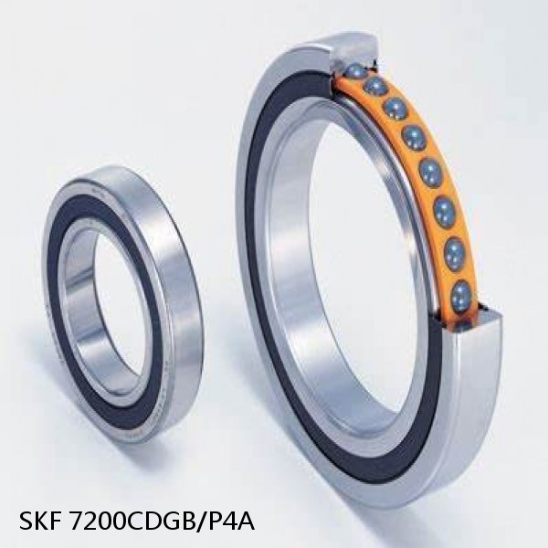 7200CDGB/P4A SKF Super Precision,Super Precision Bearings,Super Precision Angular Contact,7200 Series,15 Degree Contact Angle